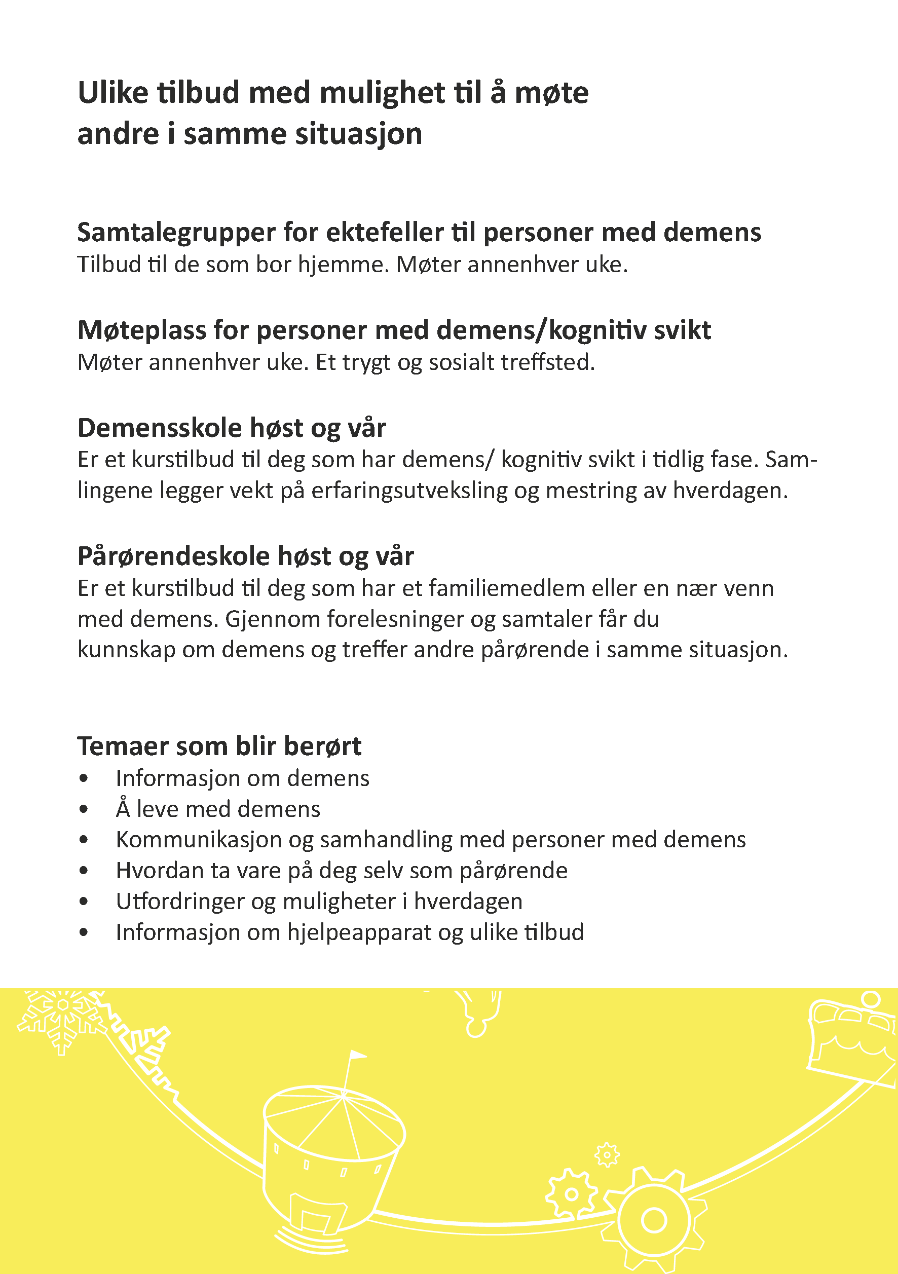 Brosjyre ressurssenter for demens side 2